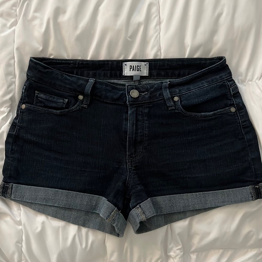 Paige denim shorts - size 27